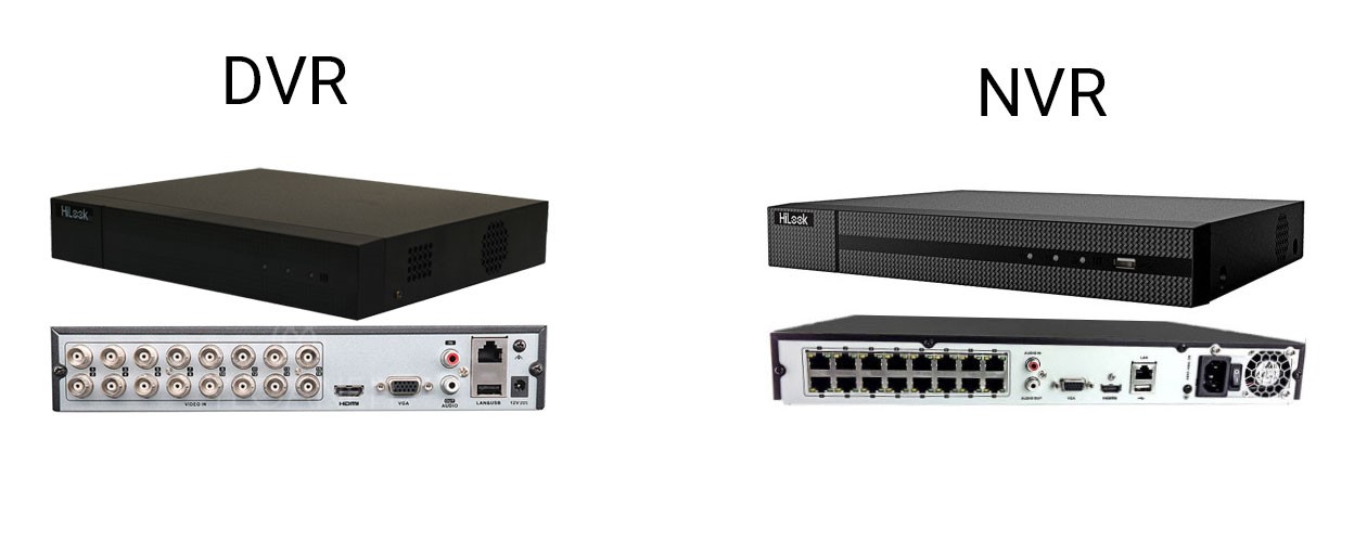 نمایی از دستگاه DVR چهار کاناله مناسب پروژه‌های خانگی و فروشگاهی