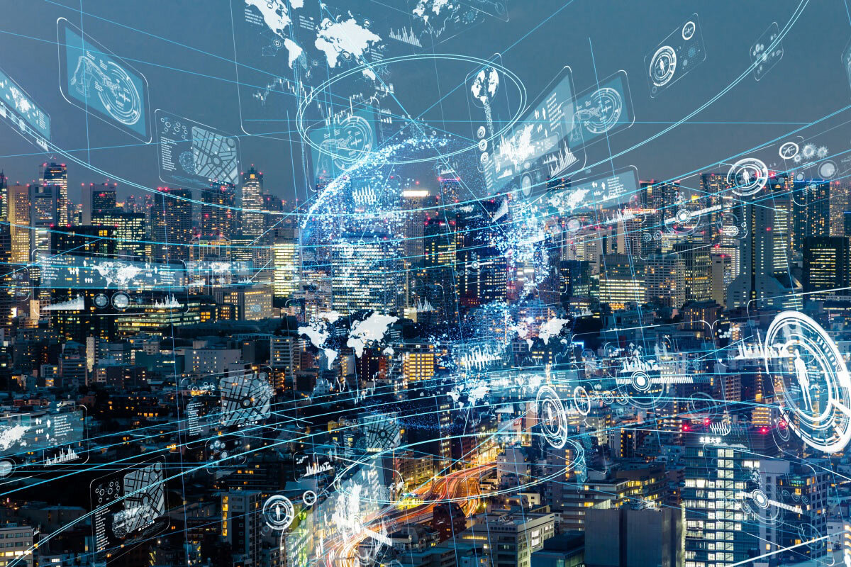 نمایی دیجیتال از شهر هوشمند بندرعباس با زیرساخت فیبر نوری